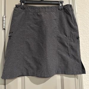 Merrell Opti-Wick Hiking Skirt Size 8 Gray